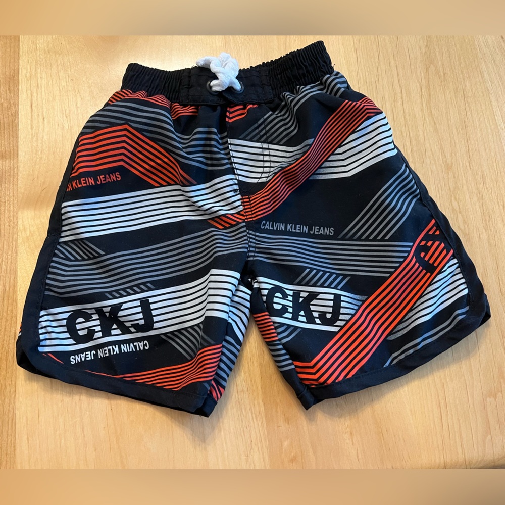 Calvin Klein little boys bathing suit